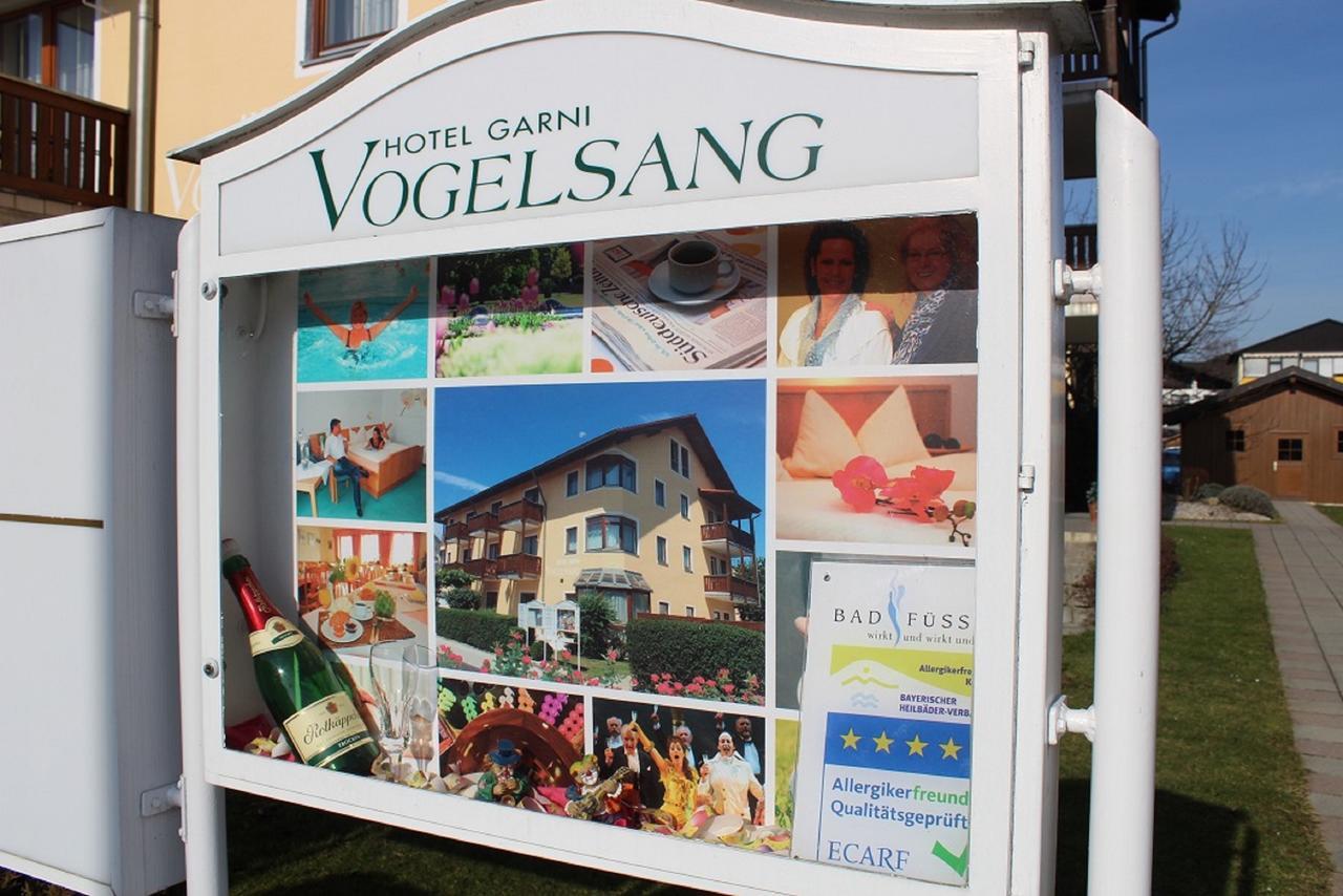 Hotel Garni Vogelsang Bad Füssing Exterior foto